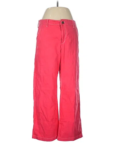 Pre-owned Ella Moss Casual Pants In Pink
