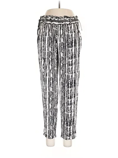 Pre-owned Ella Moss Casual Pants In Silver
