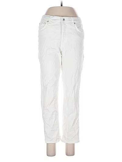 Pre-owned Ella Moss Casual Pants In White