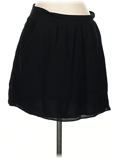 Pre-owned Ella Moss Casual Skirt In Black