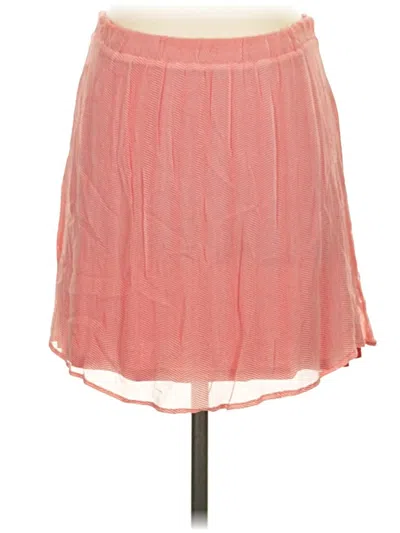 Pre-owned Ella Moss Casual Skirt In Pink