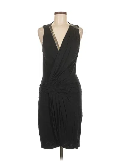 Pre-owned Ella Moss Cocktail Dress In Black