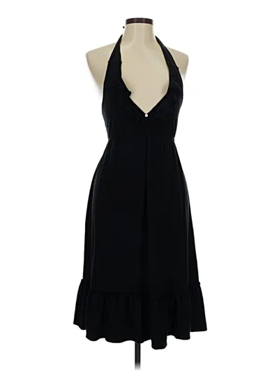 Pre-owned Ella Moss Cocktail Dress In Black