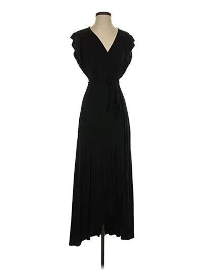 Pre-owned Ella Moss Cocktail Dress In Black