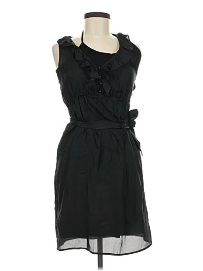 Pre-owned Ella Moss Cocktail Dress In Black