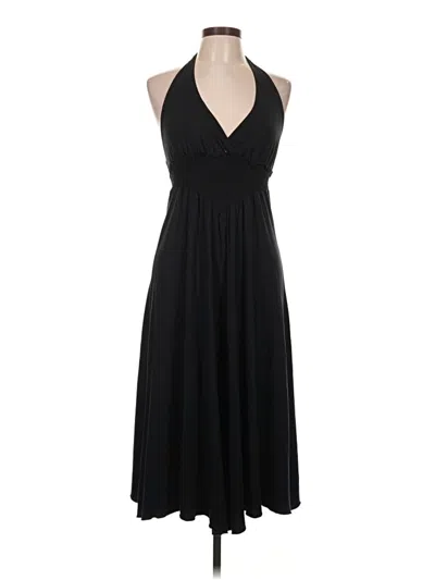 Pre-owned Ella Moss Cocktail Dress In Black