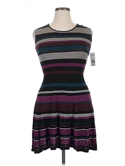 Pre-owned Ella Moss Cocktail Dress In Black