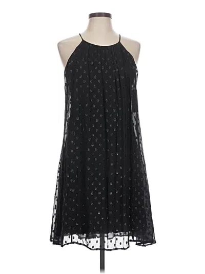 Pre-owned Ella Moss Cocktail Dress In Black