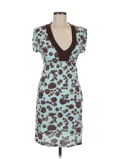 Pre-owned Ella Moss Cocktail Dress In Blue