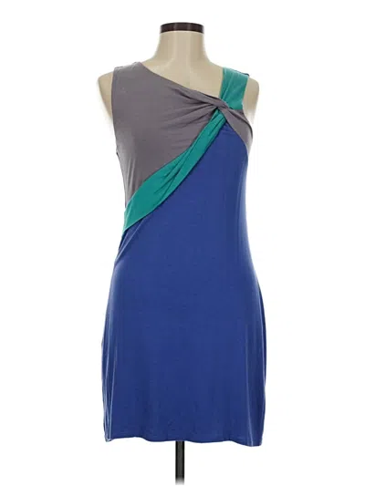 Pre-owned Ella Moss Cocktail Dress In Blue