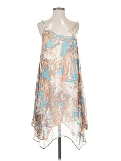 Pre-owned Ella Moss Cocktail Dress In Blue