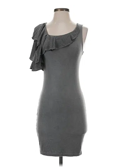 Pre-owned Ella Moss Cocktail Dress In Gray
