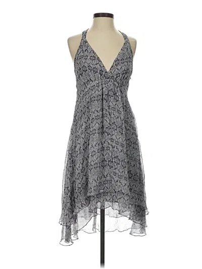 Pre-owned Ella Moss Cocktail Dress In Gray
