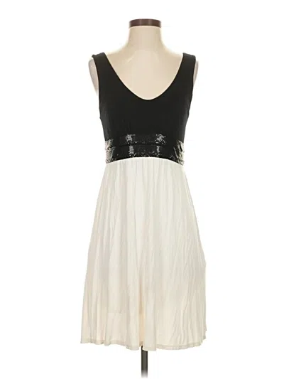 Pre-owned Ella Moss Cocktail Dress In Ivory