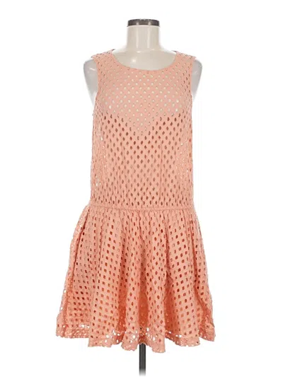 Pre-owned Ella Moss Cocktail Dress In Orange