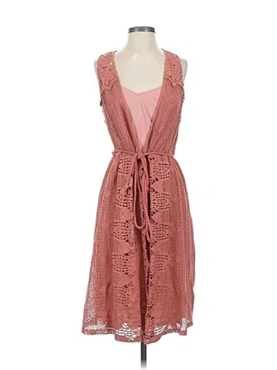 Pre-owned Ella Moss Cocktail Dress In Pink