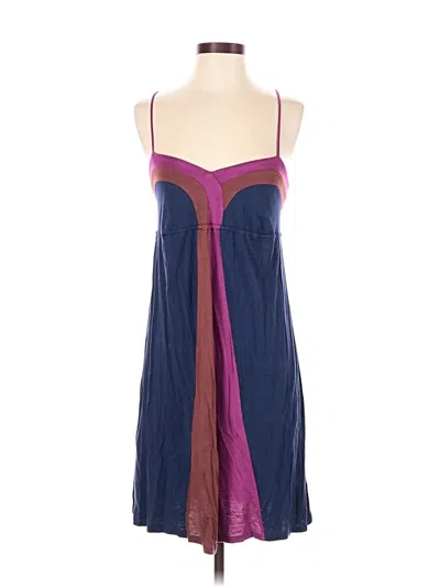 Pre-owned Ella Moss Cocktail Dress In Purple