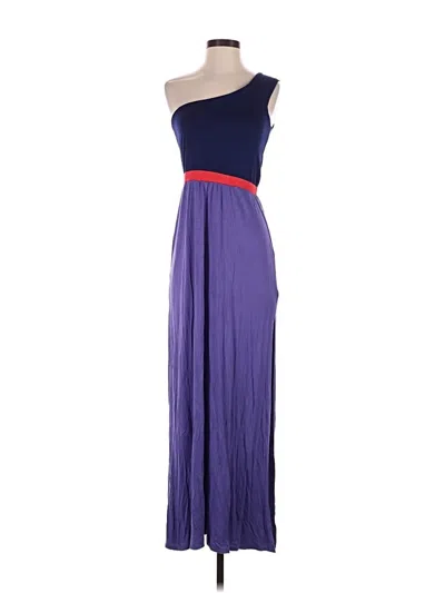 Pre-owned Ella Moss Cocktail Dress In Purple