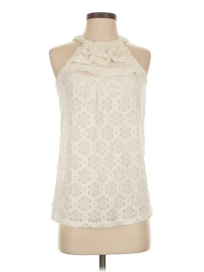 Pre-owned Ella Moss Cocktail Dress In White