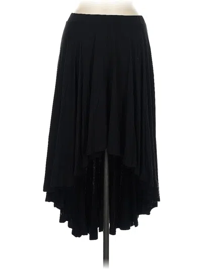 Pre-owned Ella Moss Formal Skirt In Black