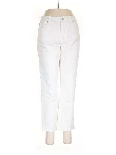 Pre-owned Ella Moss Jeans In Ivory