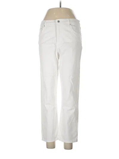 Pre-owned Ella Moss Jeans In Ivory