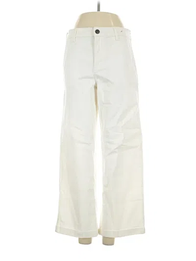 Pre-owned Ella Moss Jeans In Ivory
