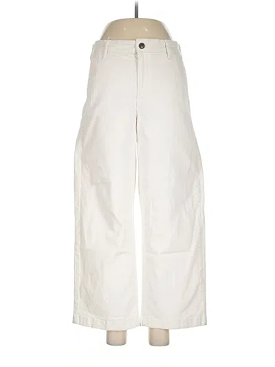 Pre-owned Ella Moss Jeans In Ivory