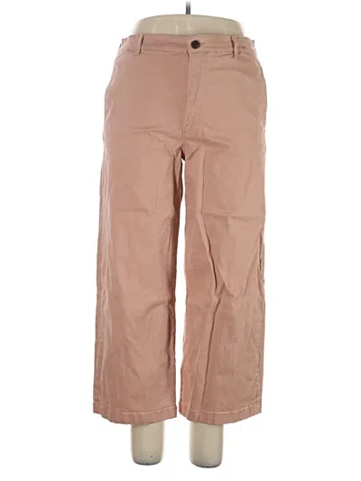 Pre-owned Ella Moss Jeans In Tan