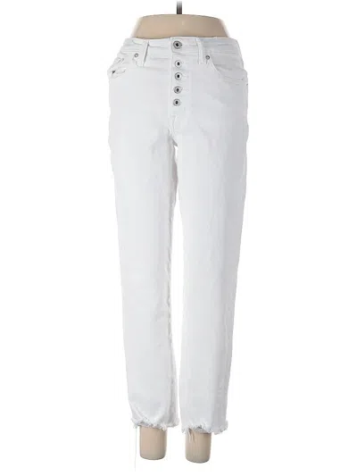 Pre-owned Ella Moss Jeans In White