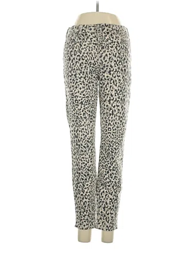 Pre-owned Ella Moss Jeggings In Gold