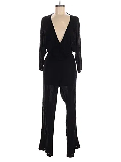 Pre-owned Ella Moss Jumpsuit In Black