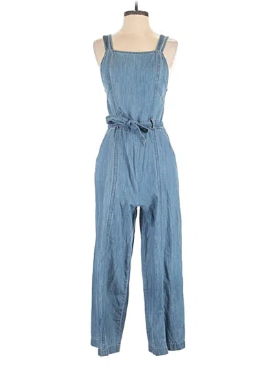 Pre-owned Ella Moss Jumpsuit In Blue