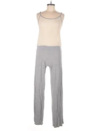Pre-owned Ella Moss Jumpsuit In Gray