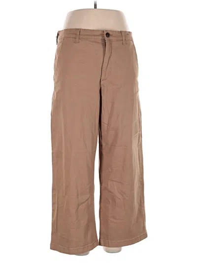 Ella Moss Khaki Pant In Brown