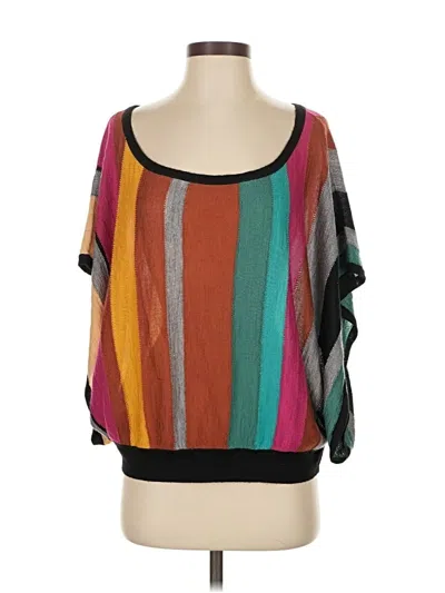 Pre-owned Ella Moss Pullover Sweater In Black