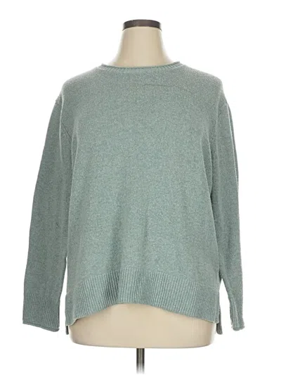Pre-owned Ella Moss Pullover Sweater In Blue