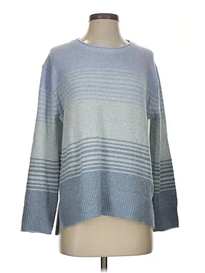 Pre-owned Ella Moss Pullover Sweater In Blue