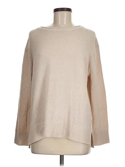 Pre-owned Ella Moss Pullover Sweater In Brown