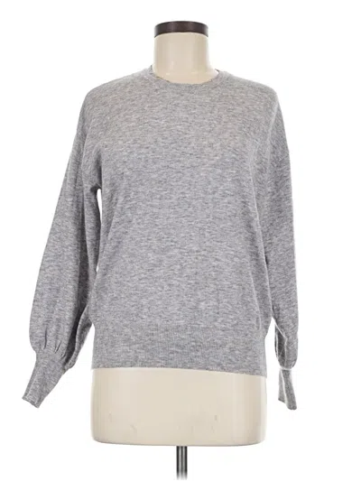Pre-owned Ella Moss Pullover Sweater In Gray