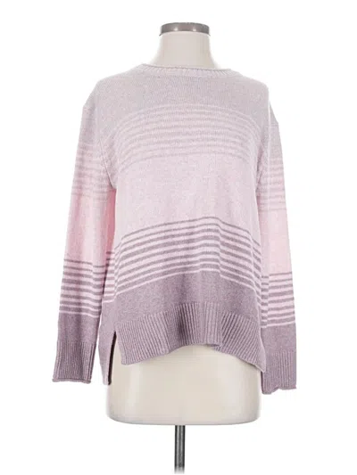 Pre-owned Ella Moss Pullover Sweater In Pink