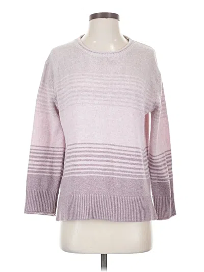 Pre-owned Ella Moss Pullover Sweater In Pink