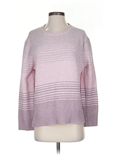 Pre-owned Ella Moss Pullover Sweater In Pink