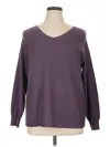 Ella Moss Pullover Sweater In Purple