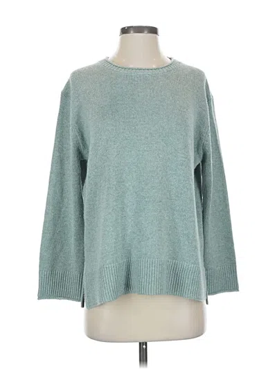 Pre-owned Ella Moss Pullover Sweater In Teal