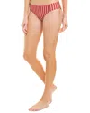 Ella Moss Retro Bikini Bottom In Red