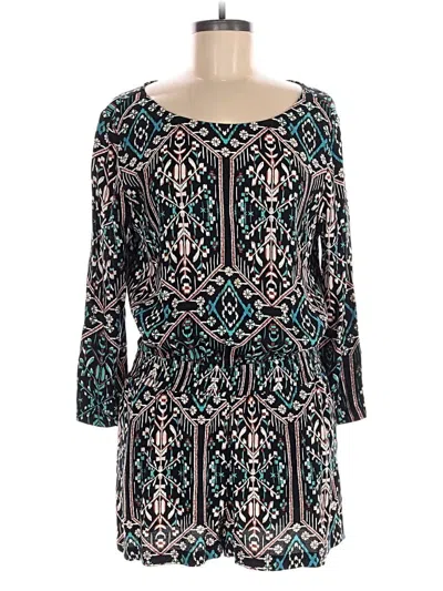Pre-owned Ella Moss Romper In Black