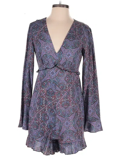 Pre-owned Ella Moss Romper In Blue