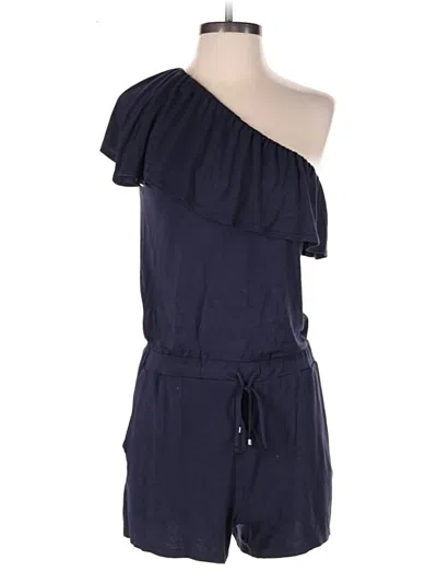Pre-owned Ella Moss Romper In Blue