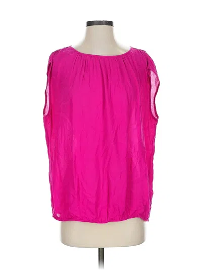 Pre-owned Ella Moss Sleeveless Blouse In Pink